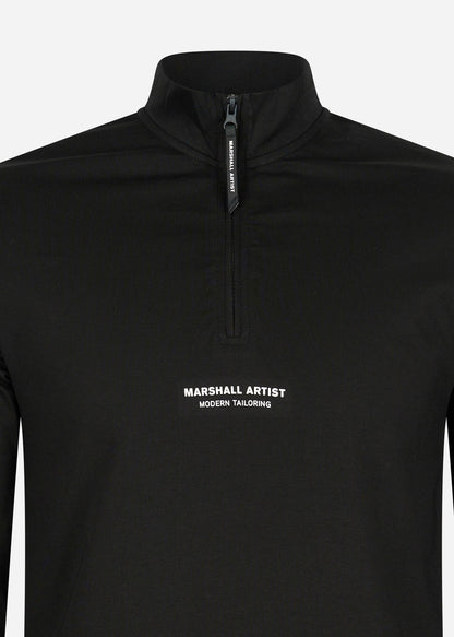 Marshall Artist Truien  Siren 1/4 zip - black 