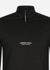 Marshall Artist Truien  Siren 1/4 zip - black 