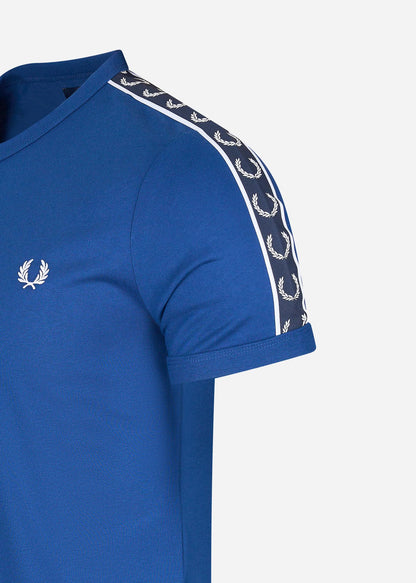 Fred Perry T-shirts  Contrast tape ringer t-shirt - shaded cobalt navy 