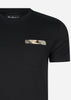 Barbour T-shirts  Durness pocket tee - black 