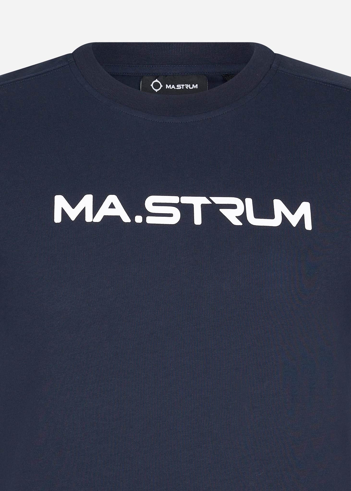 MA.Strum T-shirts  MA.Strum chest print tee - ink navy 