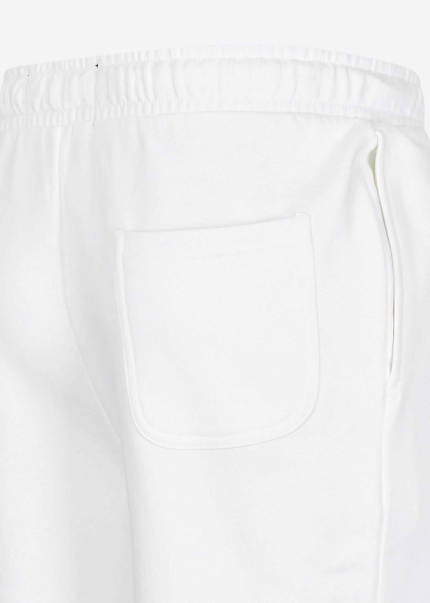 Lyle & Scott Korte Broeken  Sweat short - white 