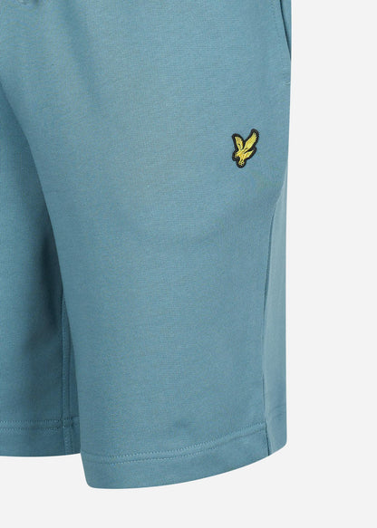 Lyle & Scott Korte Broeken  Sweat short - skipton blue 