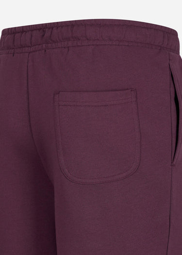 Lyle & Scott Korte Broeken  Sweat short - burgundy 