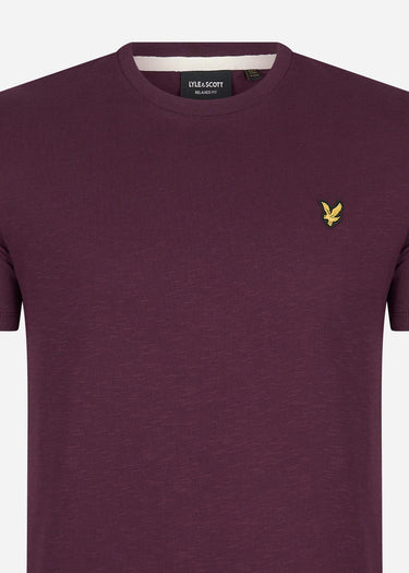 Lyle & Scott T-shirts  Slub t-shirt - burgundy 