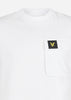 Lyle & Scott T-shirts  Pocket t-shirt - white 