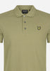 Lyle & Scott Polo's  Crest tipped polo shirt - seaweed 