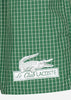 Lacoste Zwembroeken  Checkered swimming trunks - green lapland 