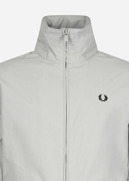 Fred Perry Jassen  Patch pocket zip through jacket - limestone 