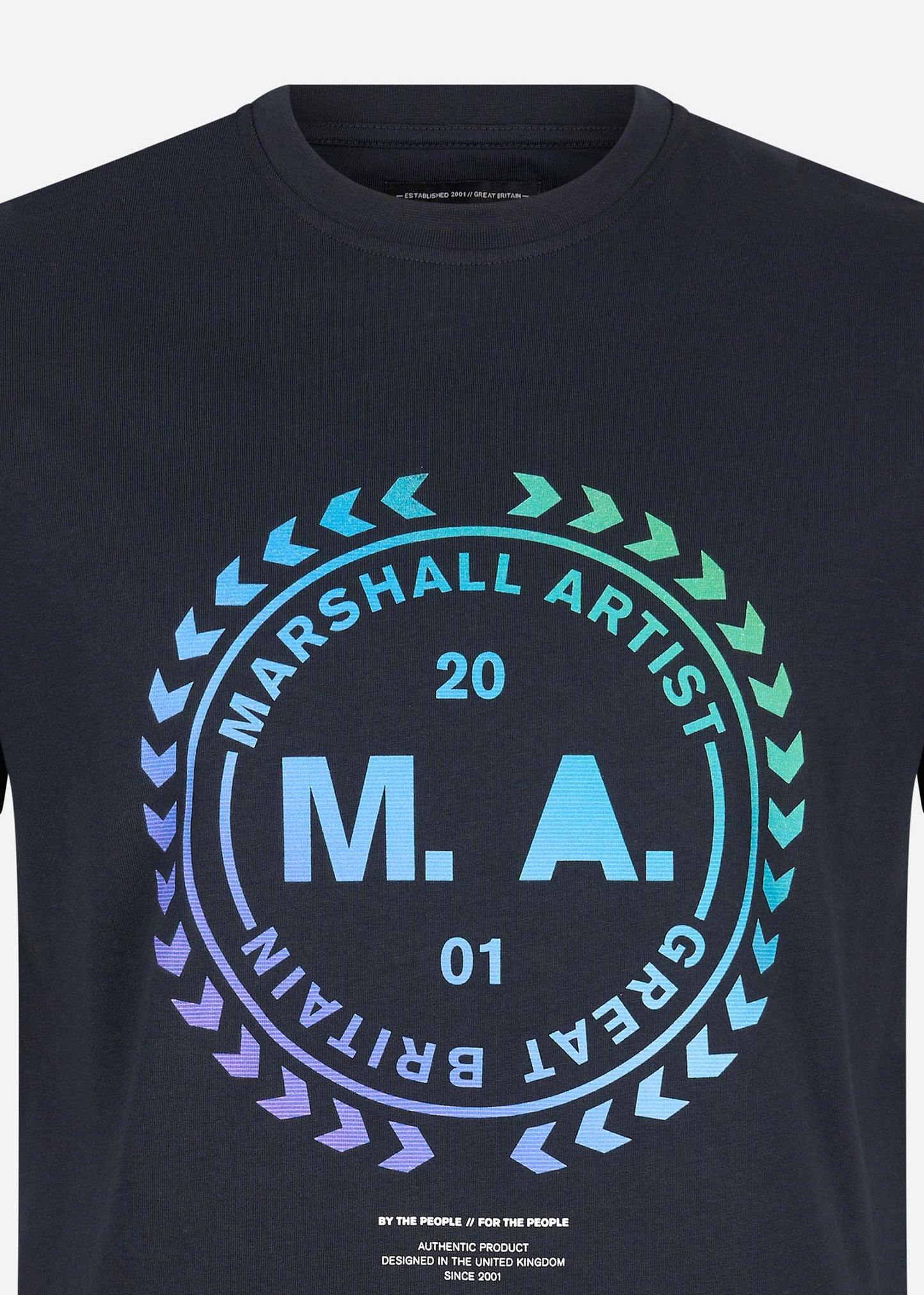 Marshall Artist T-shirts  Ombre t-shirt - navy 