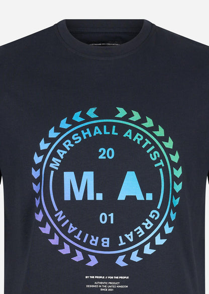 Marshall Artist T-shirts  Ombre t-shirt - navy 