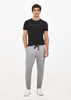 Hackett London Broeken  Terry logo joggers - light grey marl 