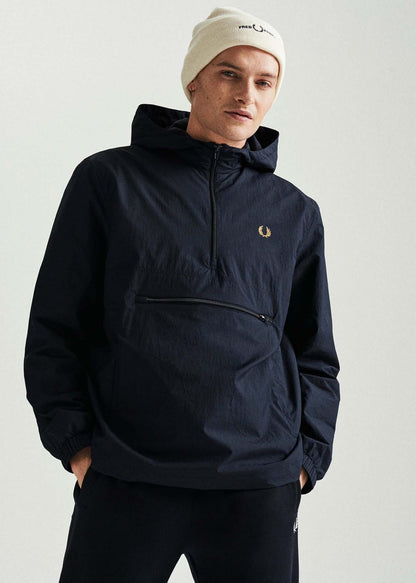 Fred Perry Jassen  Half zip hooded cagoule - navy 