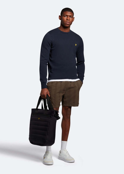 Lyle & Scott Truien  Cotton crew neck jumper - dark navy 