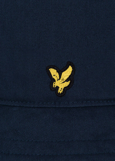 Lyle & Scott Bucket Hats  Cotton twill bucket hat - dark navy 