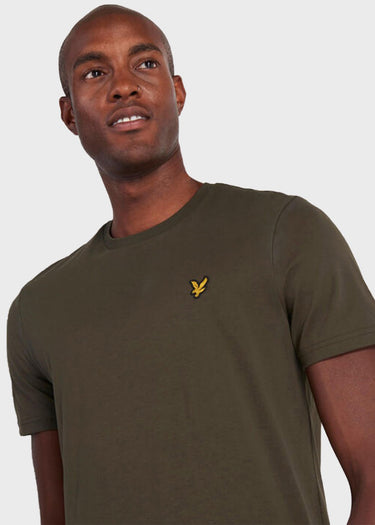 Lyle & Scott T-shirts  Plain t-shirt - trek green 