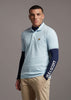 Lyle & Scott Polo's  Tipped polo shirt - deck blue white 