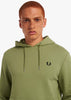 Fred Perry Hoodies  Tipped hooded sweatshirt - sage green 