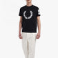 Fred Perry T-shirts  Badge detail t-shirt - black 