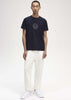 Fred Perry T-shirts  Circle branding t-shirt - navy 