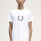 Fred Perry T-shirts  Laurel wreath graphic t-shirt - white 