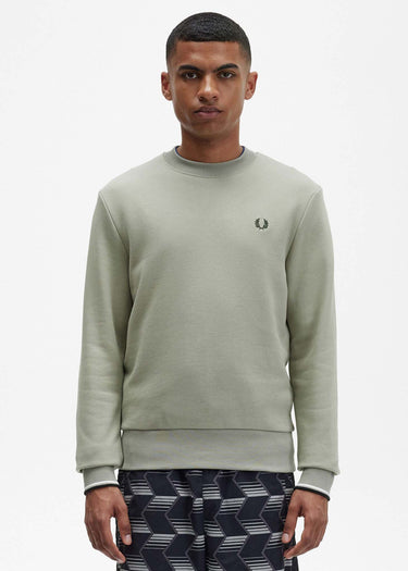 Fred Perry Truien  Crew neck sweatshirt - seagrass 