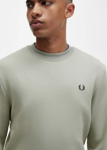 Fred Perry Truien  Crew neck sweatshirt - seagrass 