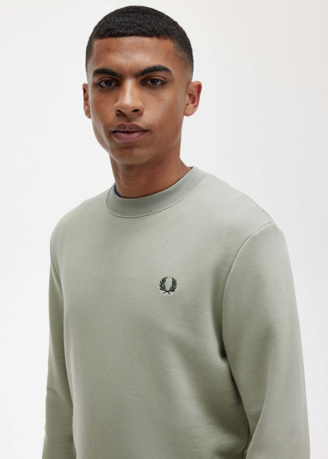 Fred Perry Truien  Crew neck sweatshirt - seagrass 