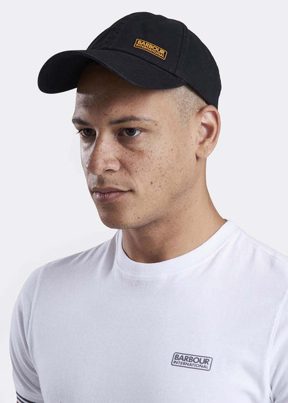 Barbour International Petten  Norton drill sports cap - black 