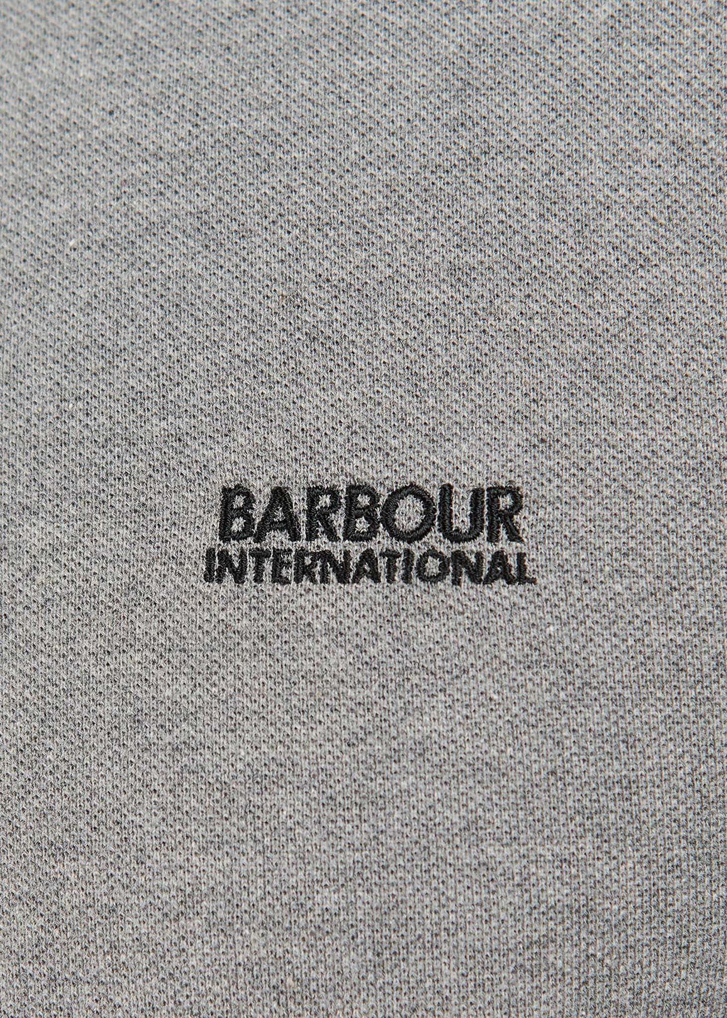 Barbour International Truien  Beaker half zip - anthracite marl 