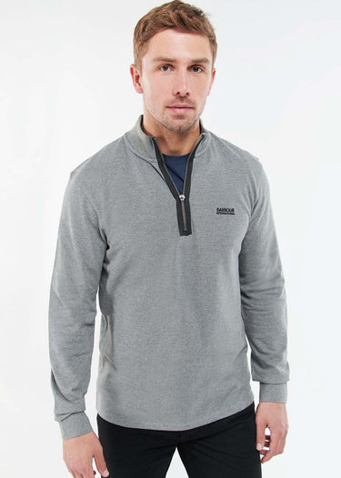 Barbour International Truien  Beaker half zip - anthracite marl 