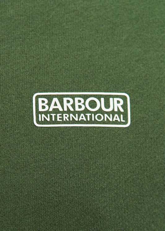 Barbour International Truien  Essential crew neck sweat - kombu green 