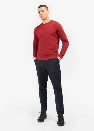 Barbour International Truien  Badge sweat - wine 