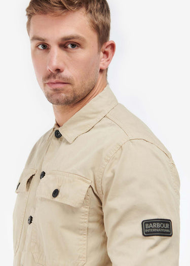 Barbour International Overshirts  Adey overshirt - oyster 