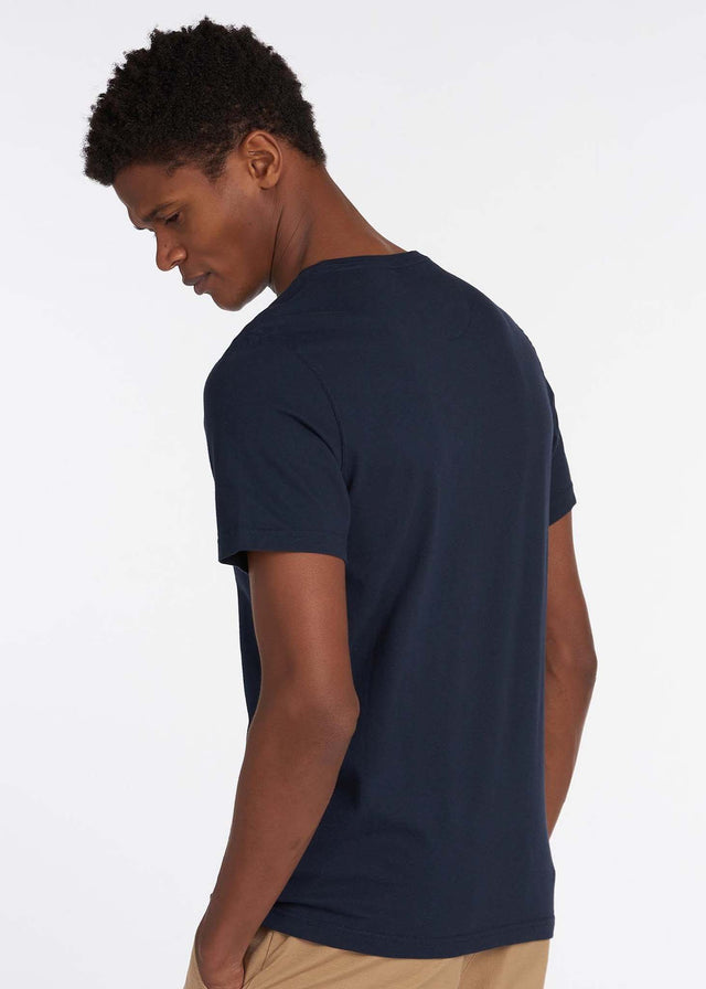 Barbour T-shirts  Tartan sports tee - new navy 