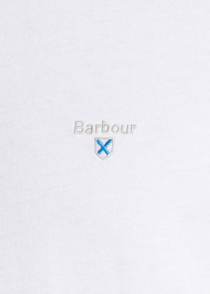 Barbour T-shirts  Tartan sports tee - white 