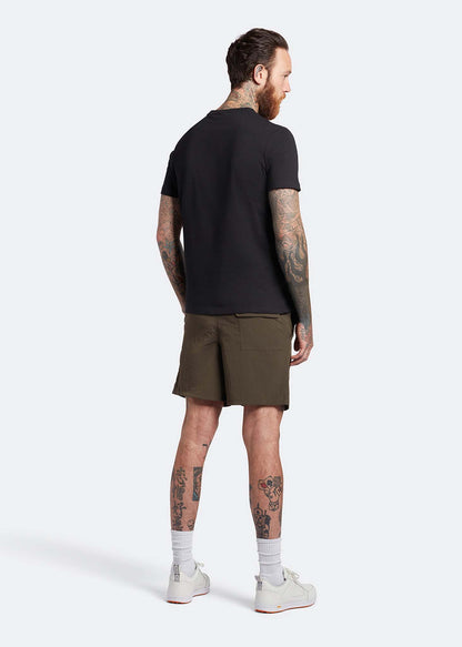 Lyle & Scott Zwembroeken  Plain swimshort - olive 