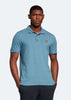 Lyle & Scott Polo's  Crest tipped polo shirt - skipton blue 