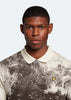 Lyle & Scott Polo's  Erosion print polo shirt - cove 