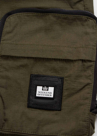 Weekend Offender Korte Broeken  Grace bay - dark army 