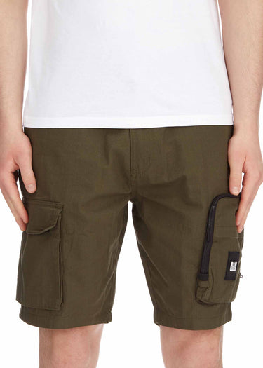 Weekend Offender Korte Broeken  Grace bay - dark army 