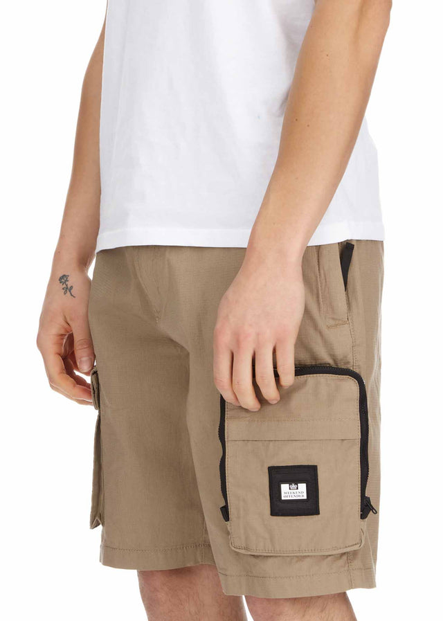 Weekend Offender Korte Broeken  Grace bay - stone 