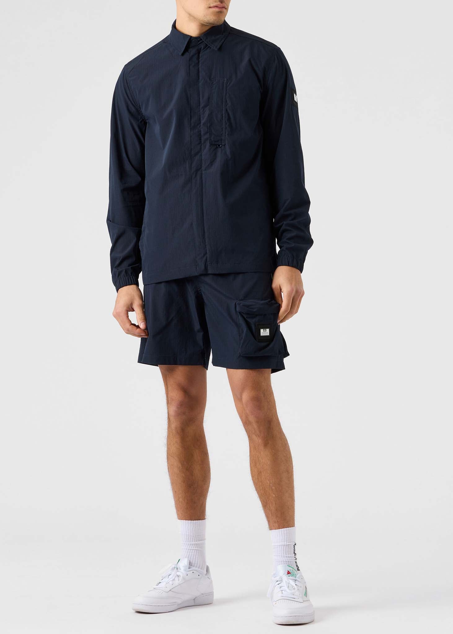 Weekend Offender Korte Broeken  Sunrise hills - navy 