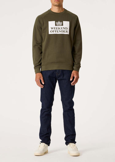 Weekend Offender Truien  Penitentiary - dark green 
