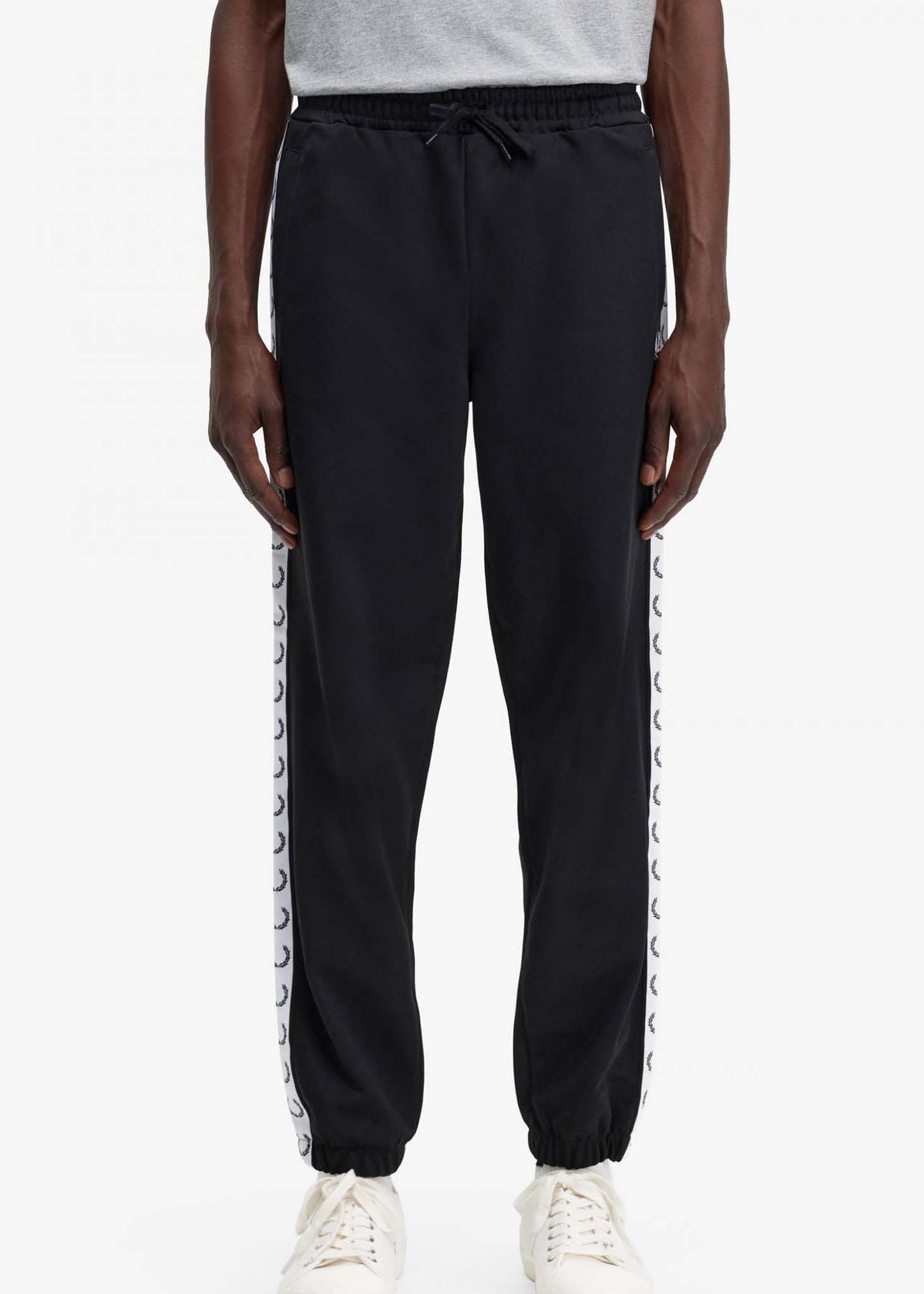 Fred Perry Joggingbroeken  Taped track pant - black 