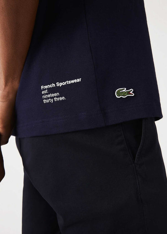 Lacoste T-shirts  Branded t-shirt - navy blue 