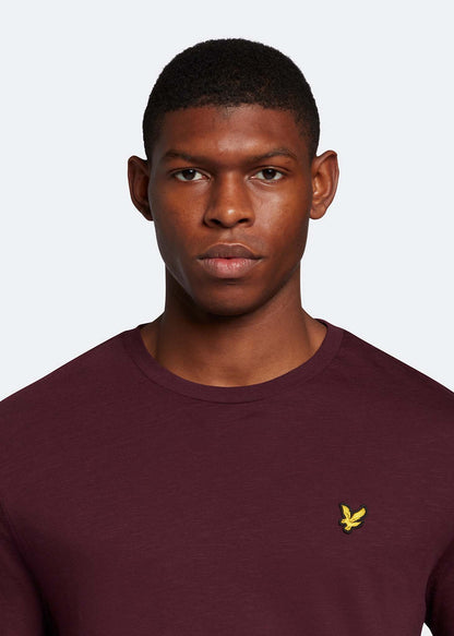 Lyle & Scott T-shirts  Slub t-shirt - burgundy 