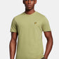 Lyle & Scott T-shirts  Crest tipped t-shirt - seaweed 