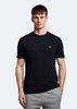 Lyle & Scott T-shirts  Crest tipped t-shirt - dark navy 