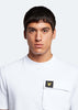 Lyle & Scott T-shirts  Pocket t-shirt - white 